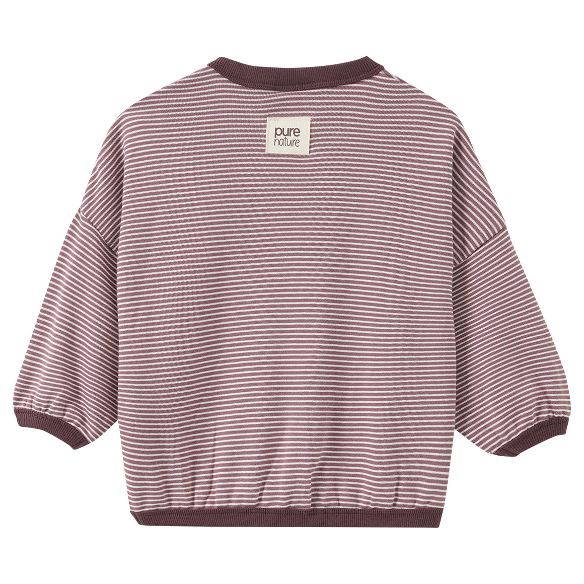 Baby Sweatshirt mit Streifen