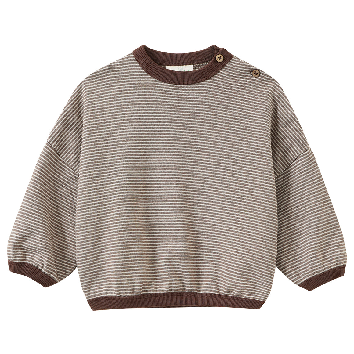 Baby Sweatshirt mit Streifen