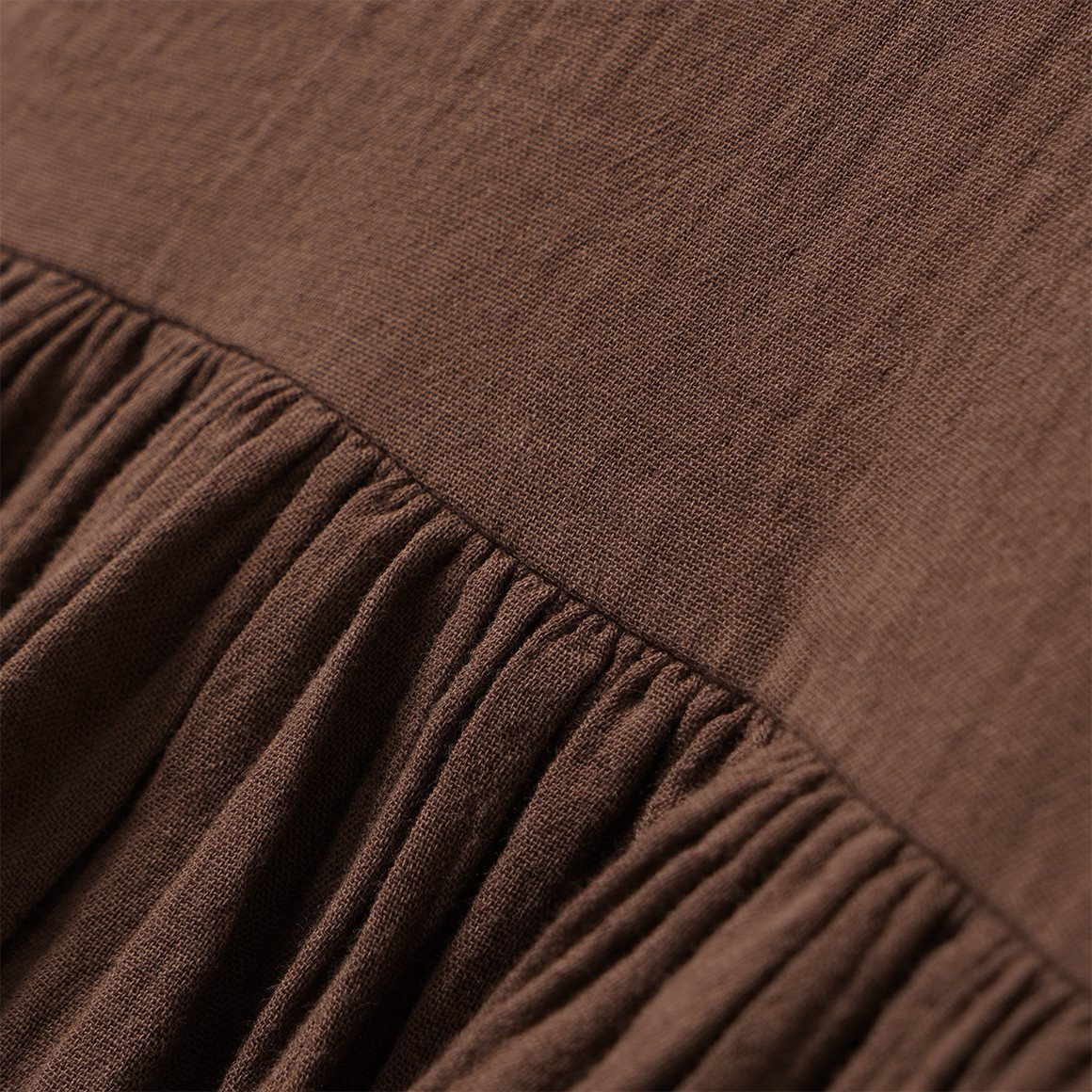 Mädchen Musselin-Kleid mit Volant