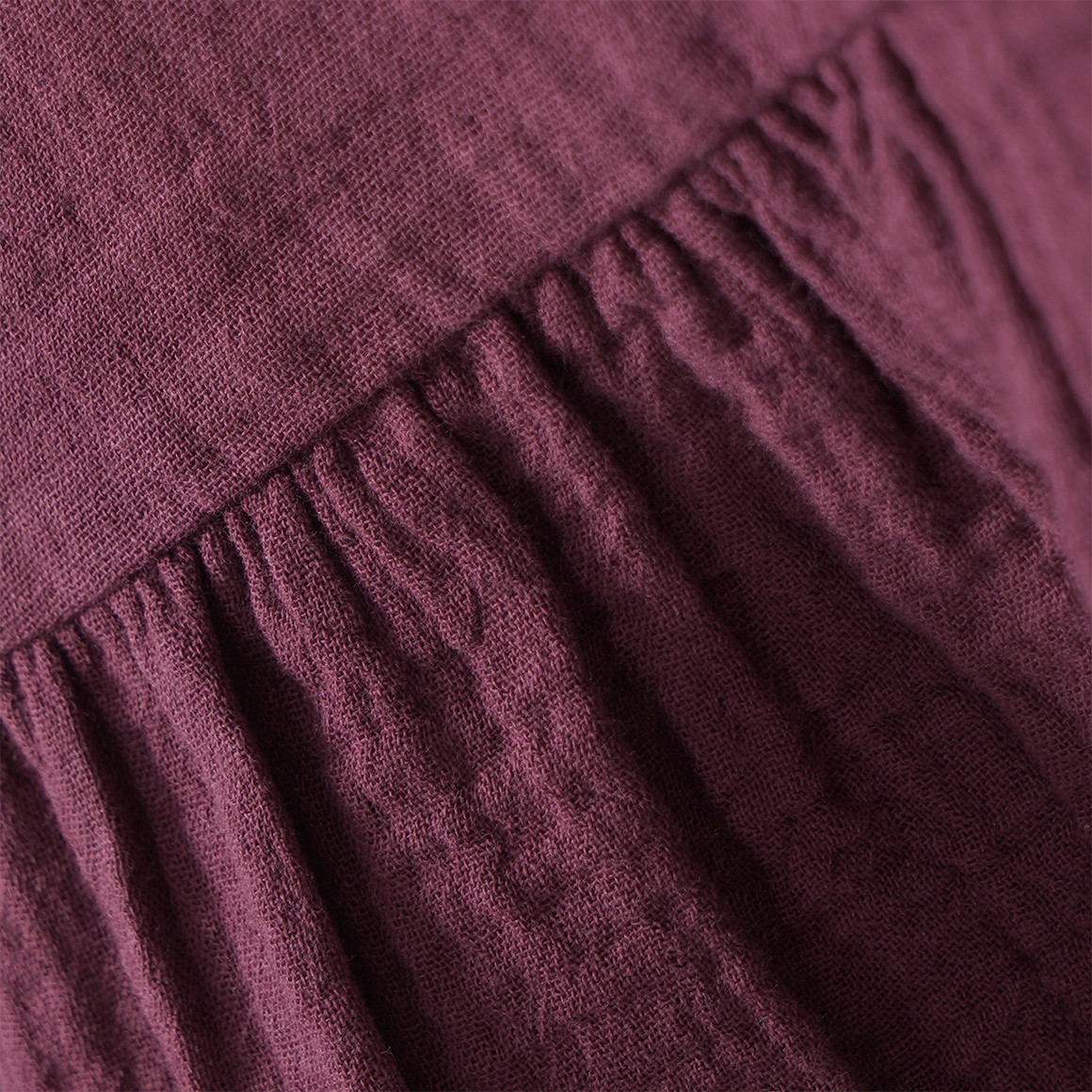Mädchen Musselin-Bluse mit Volant