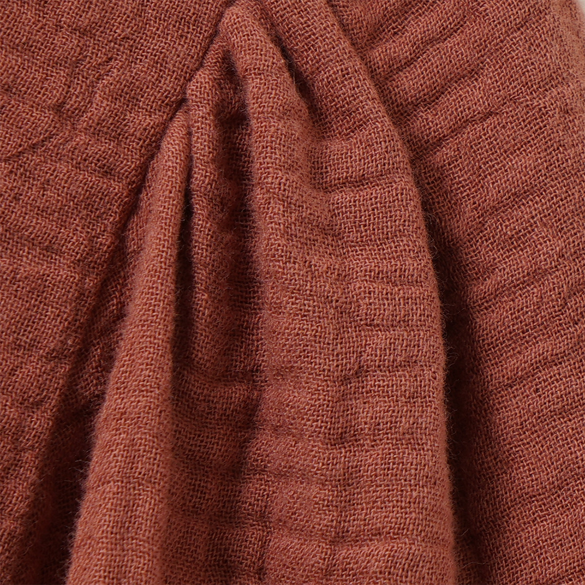 Mädchen Musselin-Bluse mit Volant