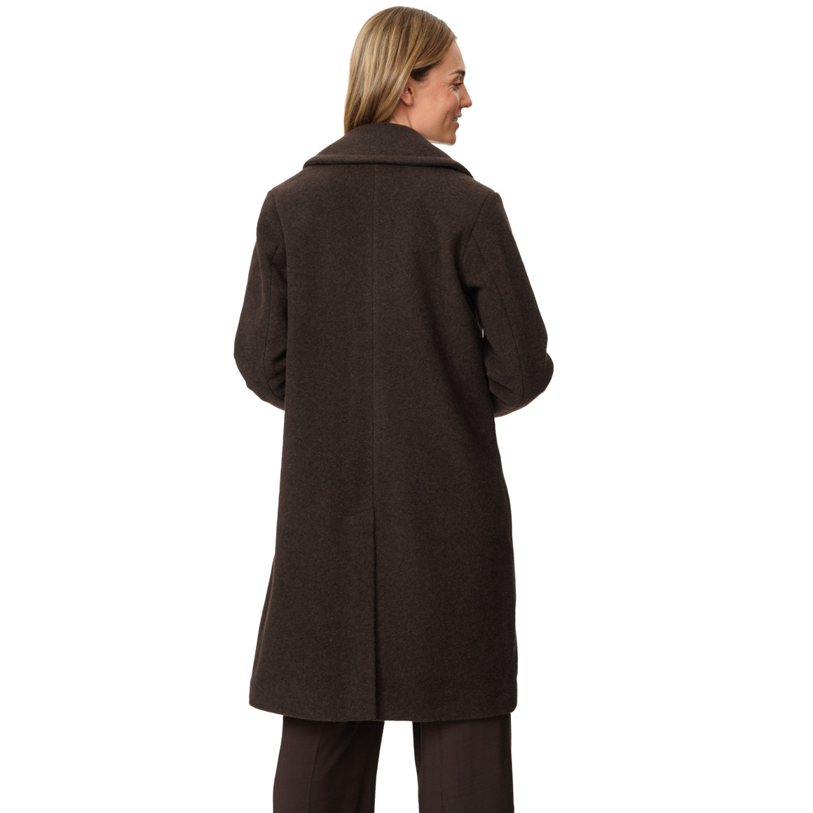 Damen Mantel mit Woll-Anteil