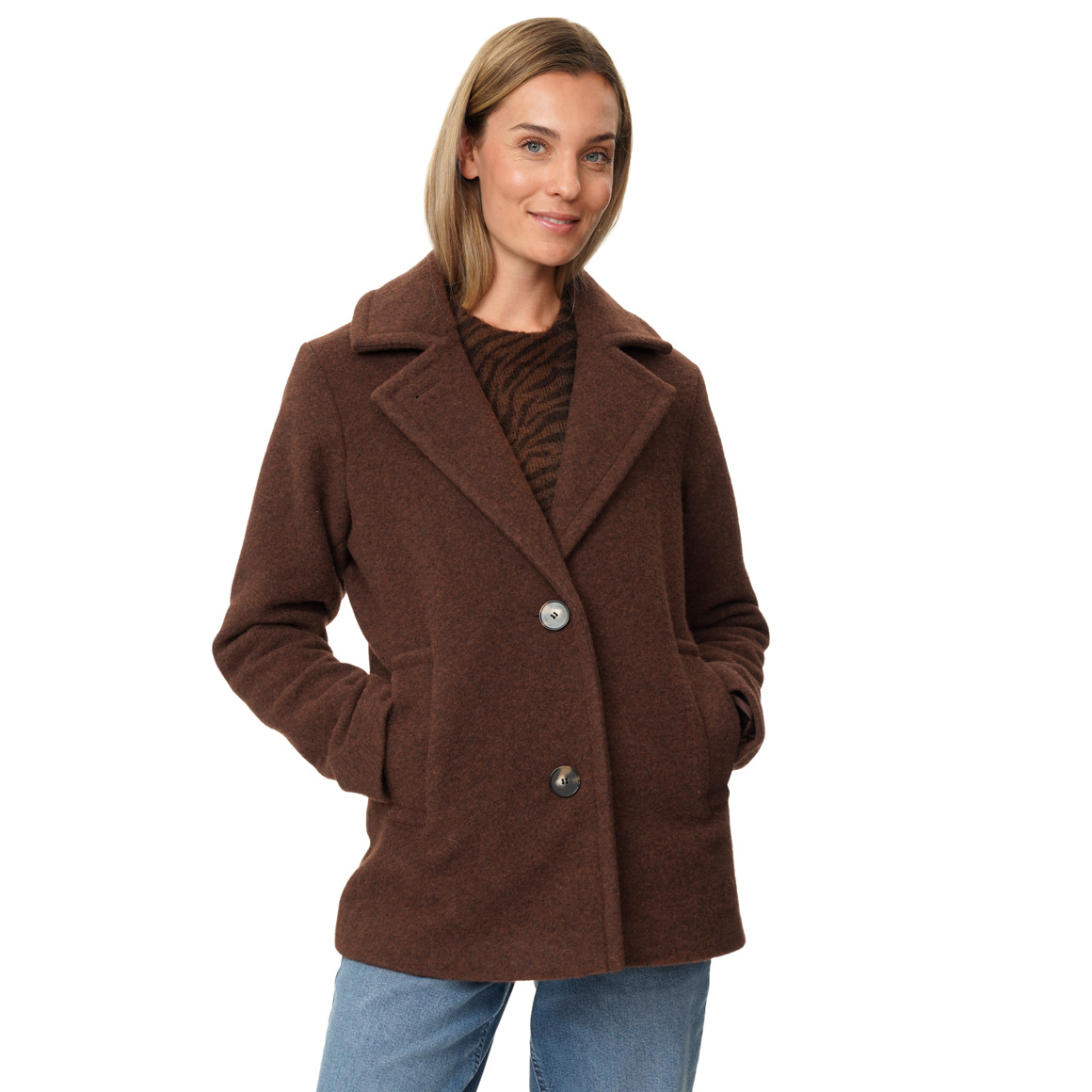 Damen Jacke mit Woll-Anteil