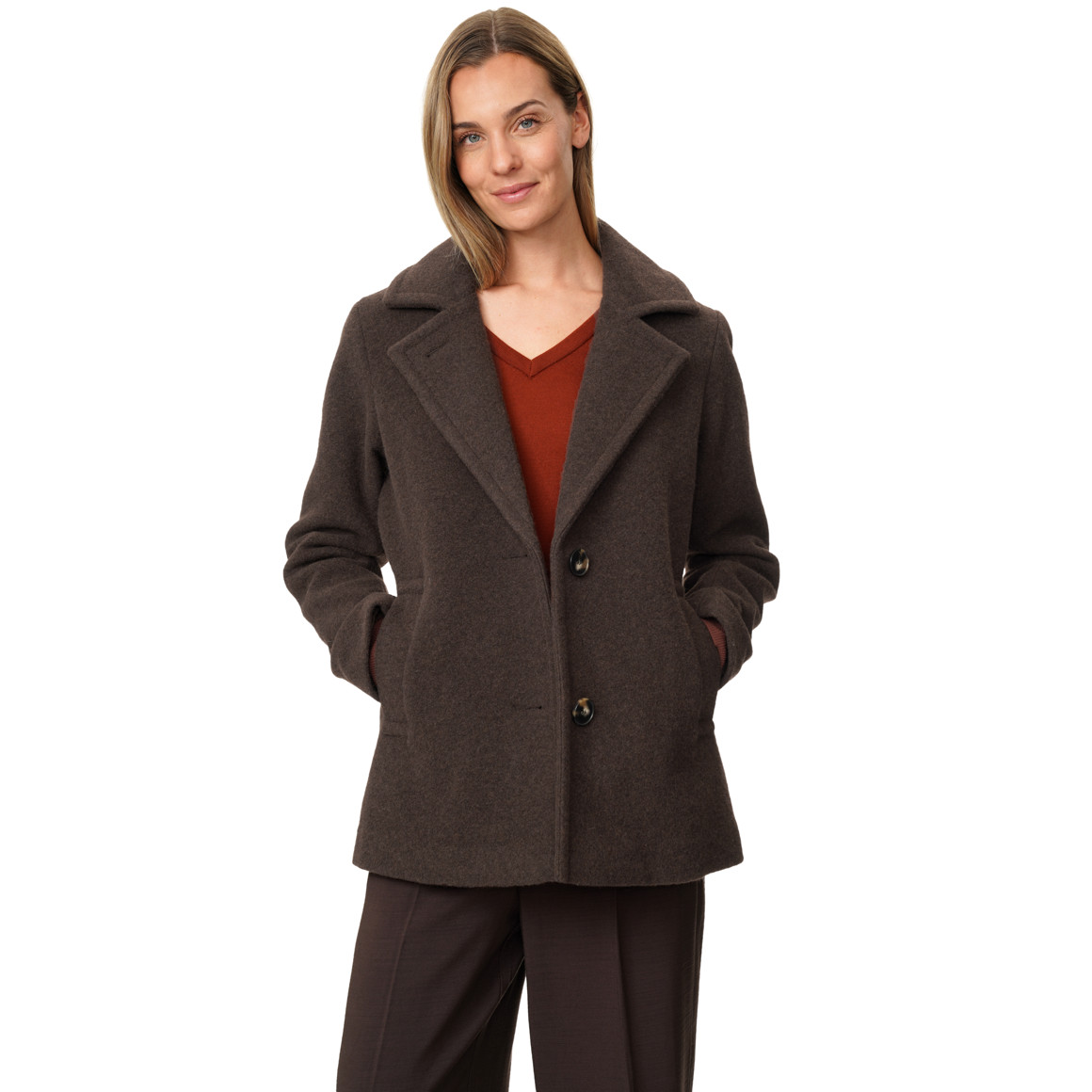 Damen Jacke mit Woll-Anteil