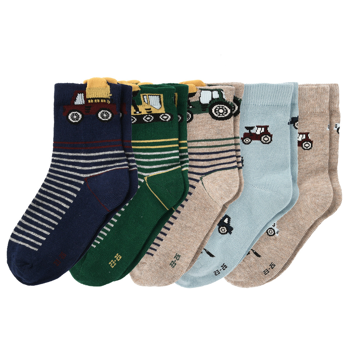5 Paar Jungen Socken im Set