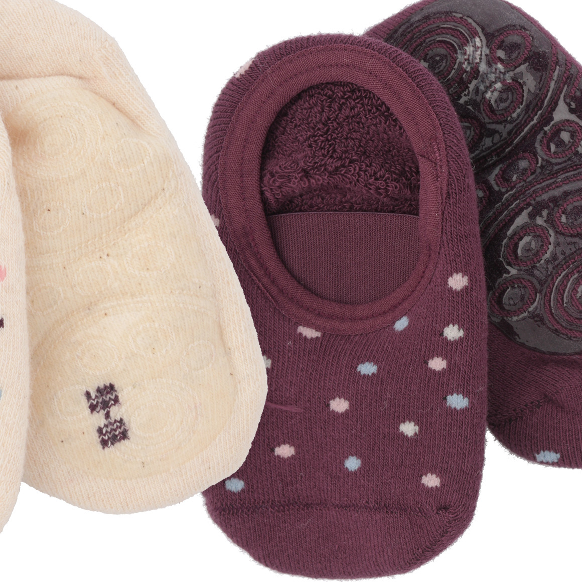 2 Paar Baby Stoppersocken im Set