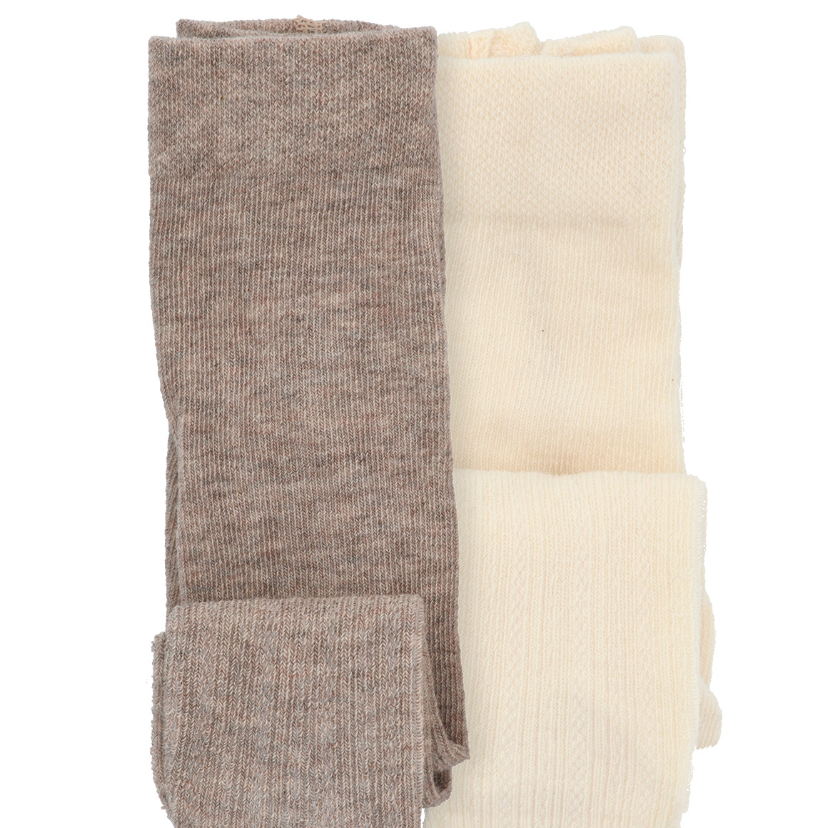 2 Baby Strumpfhosen mit Ajour-Muster