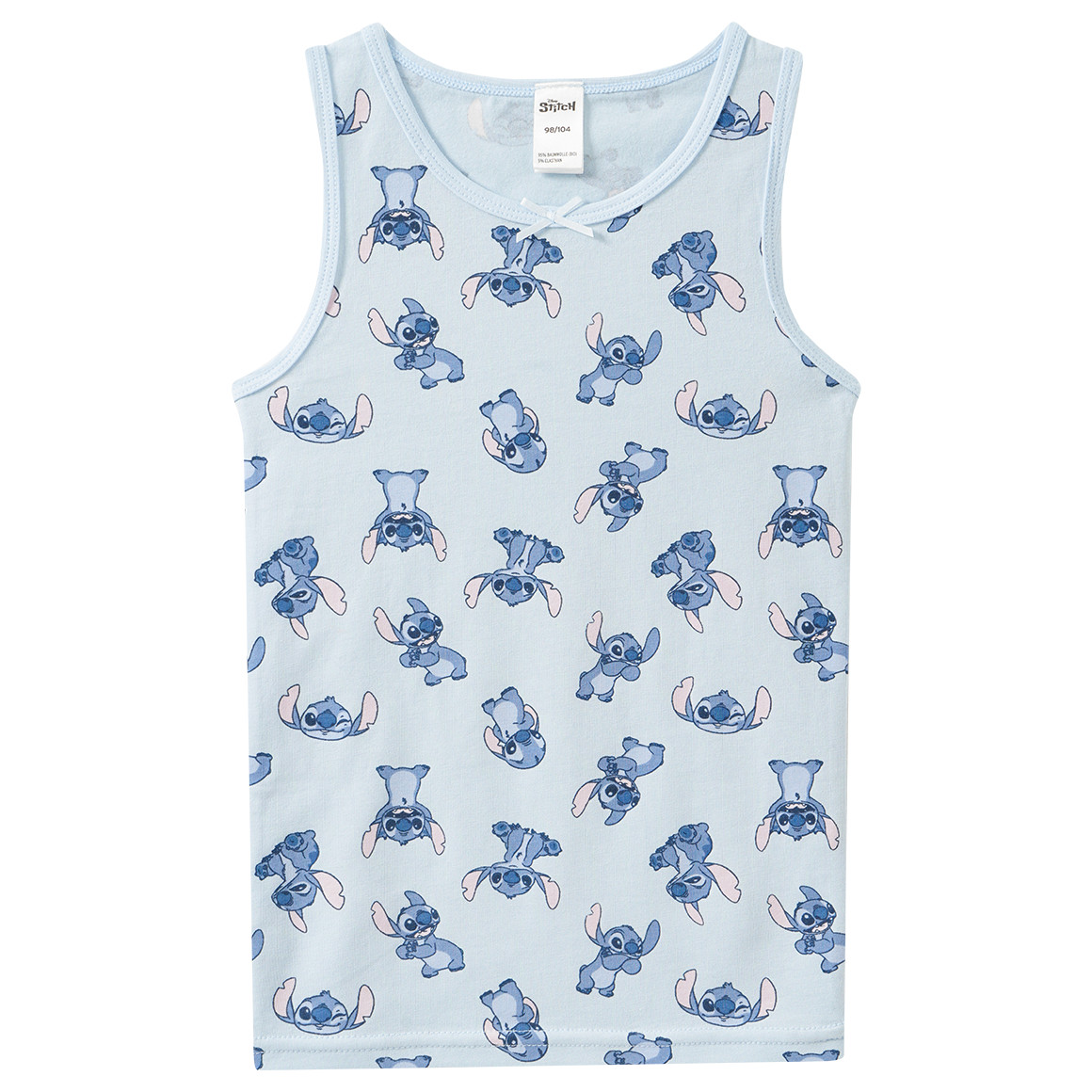 Set van 2 Disney Stitch-onderhemden