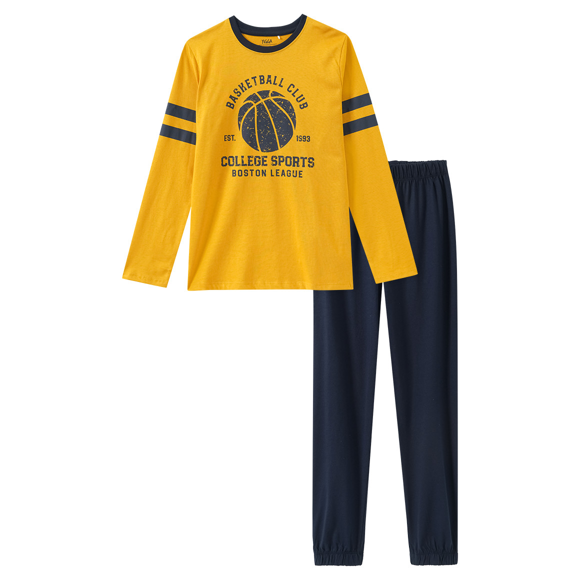 Jungen Schlafanzug mit Basketball-Motiv