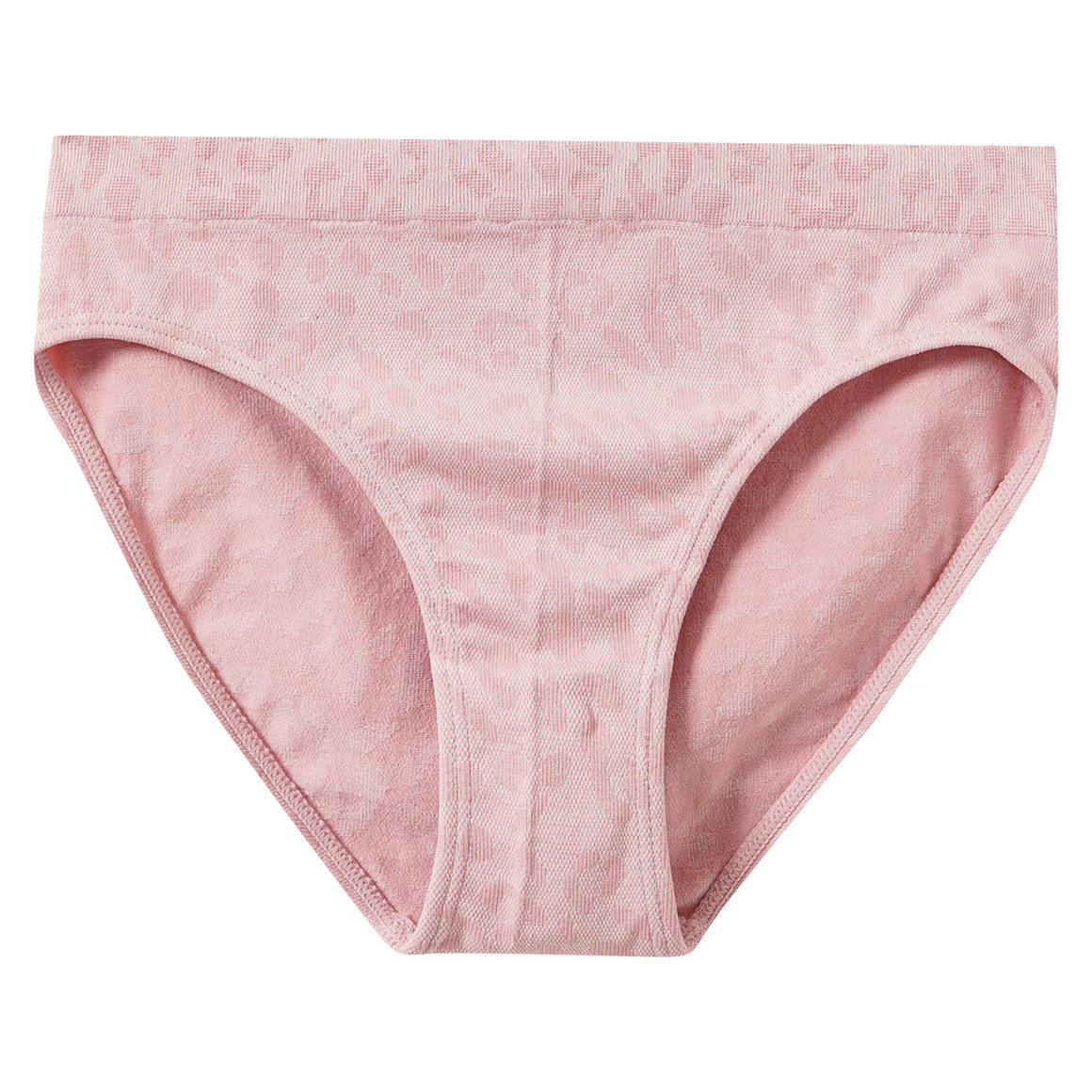 2 Mädchen Seamless-Slips mit Leo-Muster