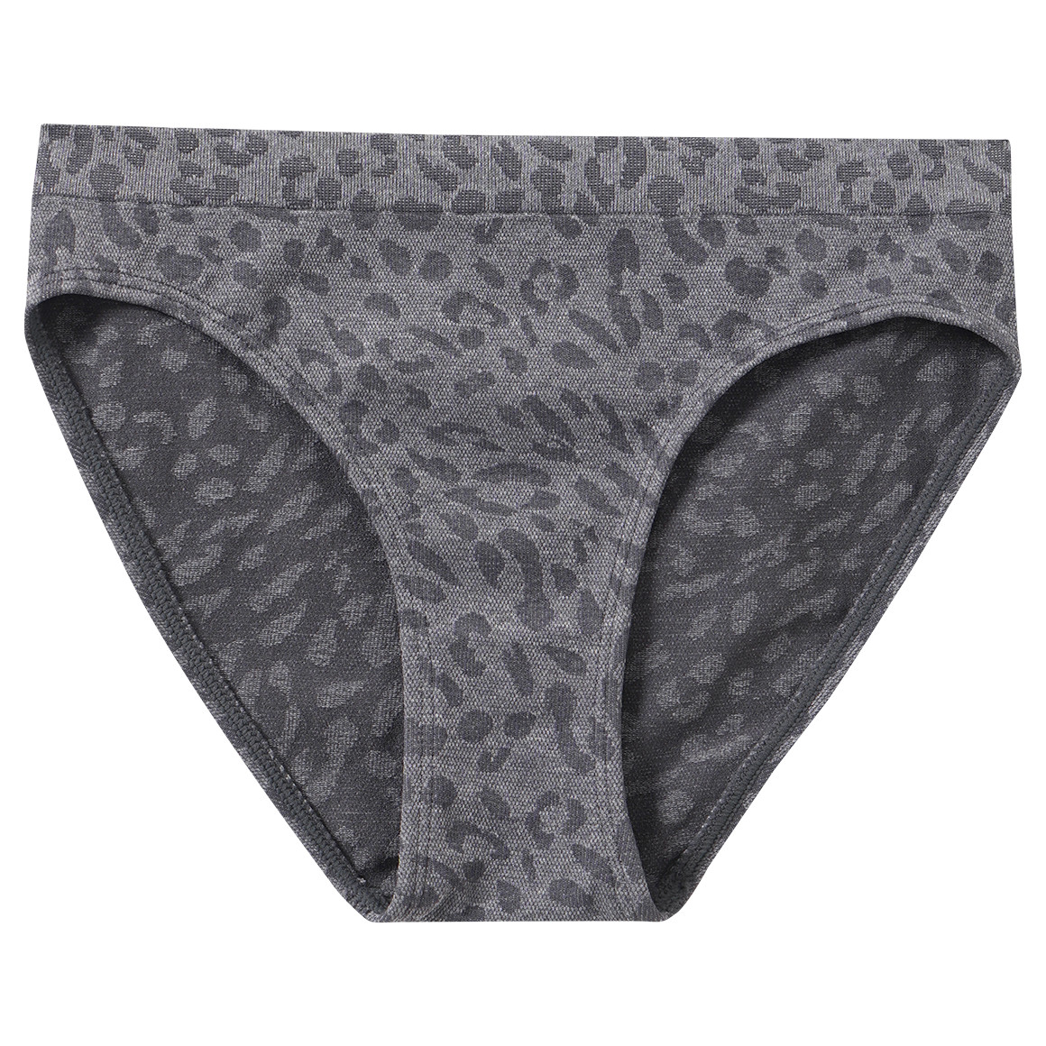 2 Mädchen Seamless-Slips mit Leo-Muster