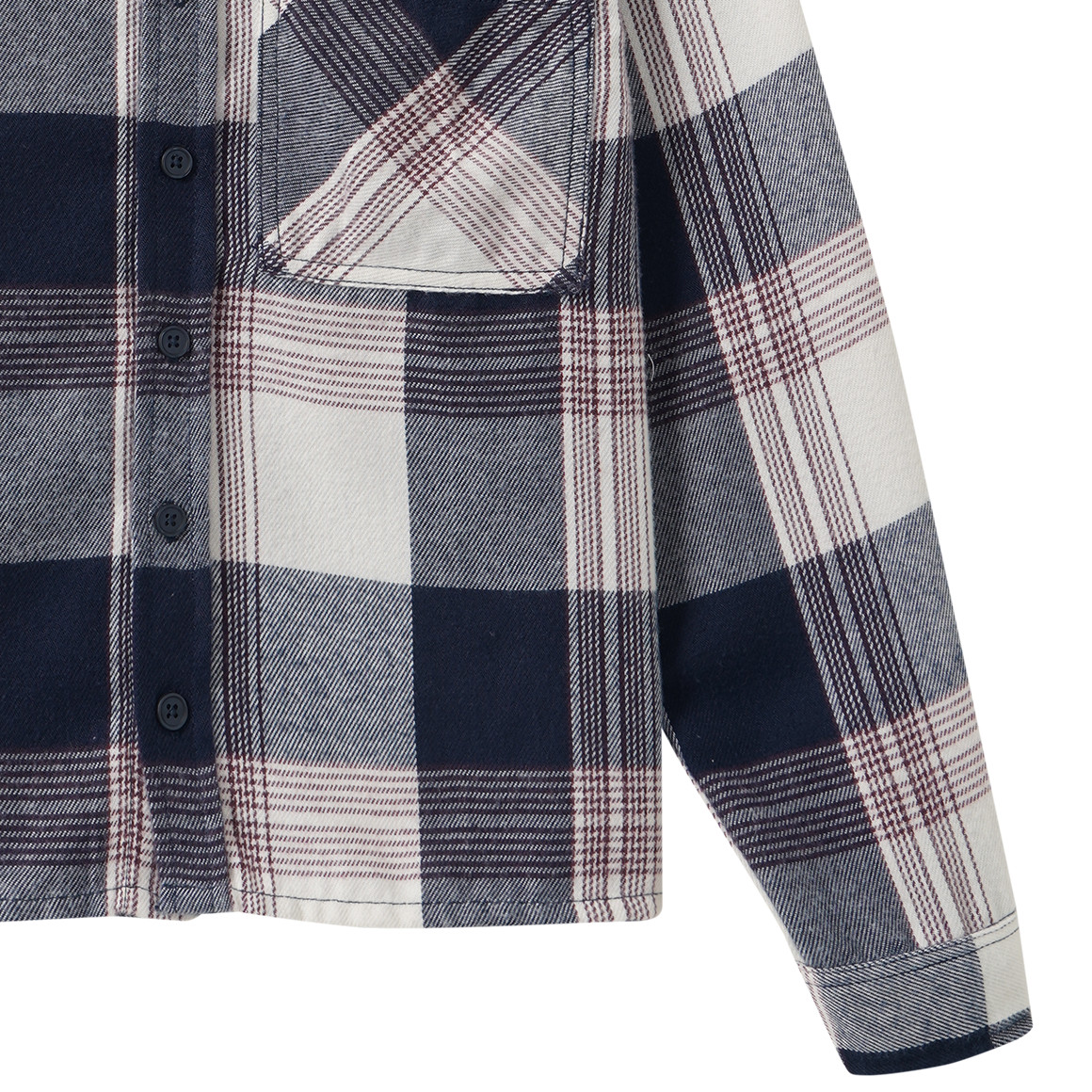 Jungen Hemd mit Karo-Muster