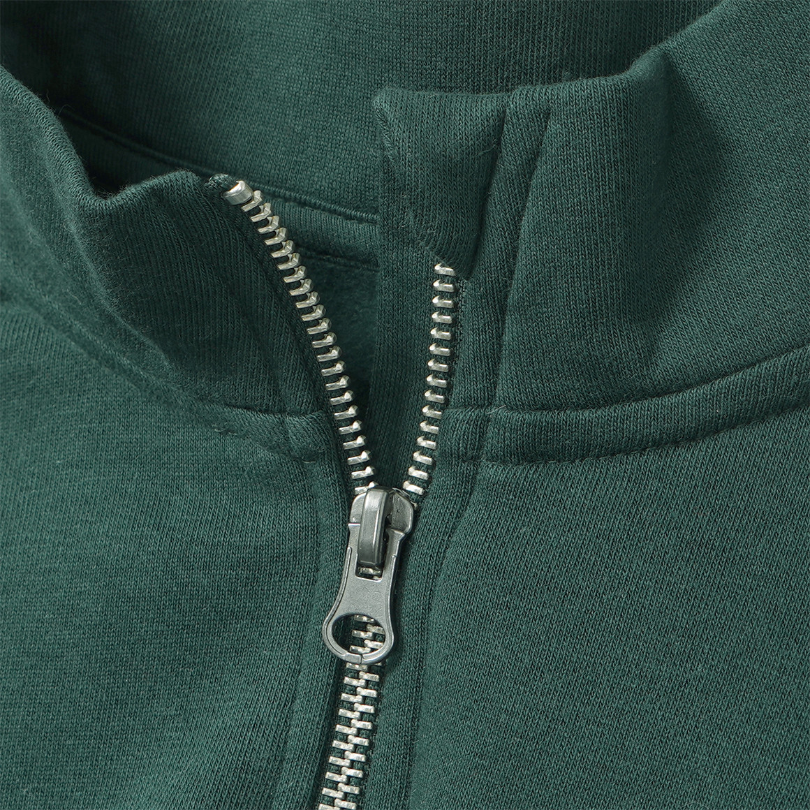 Jungen Sweatshirt mit Troyerkragen