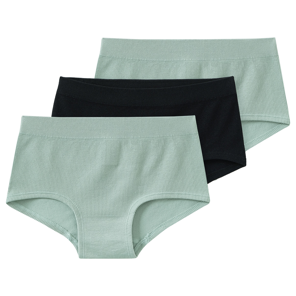 3 Mädchen Seamless-Pantys im Set