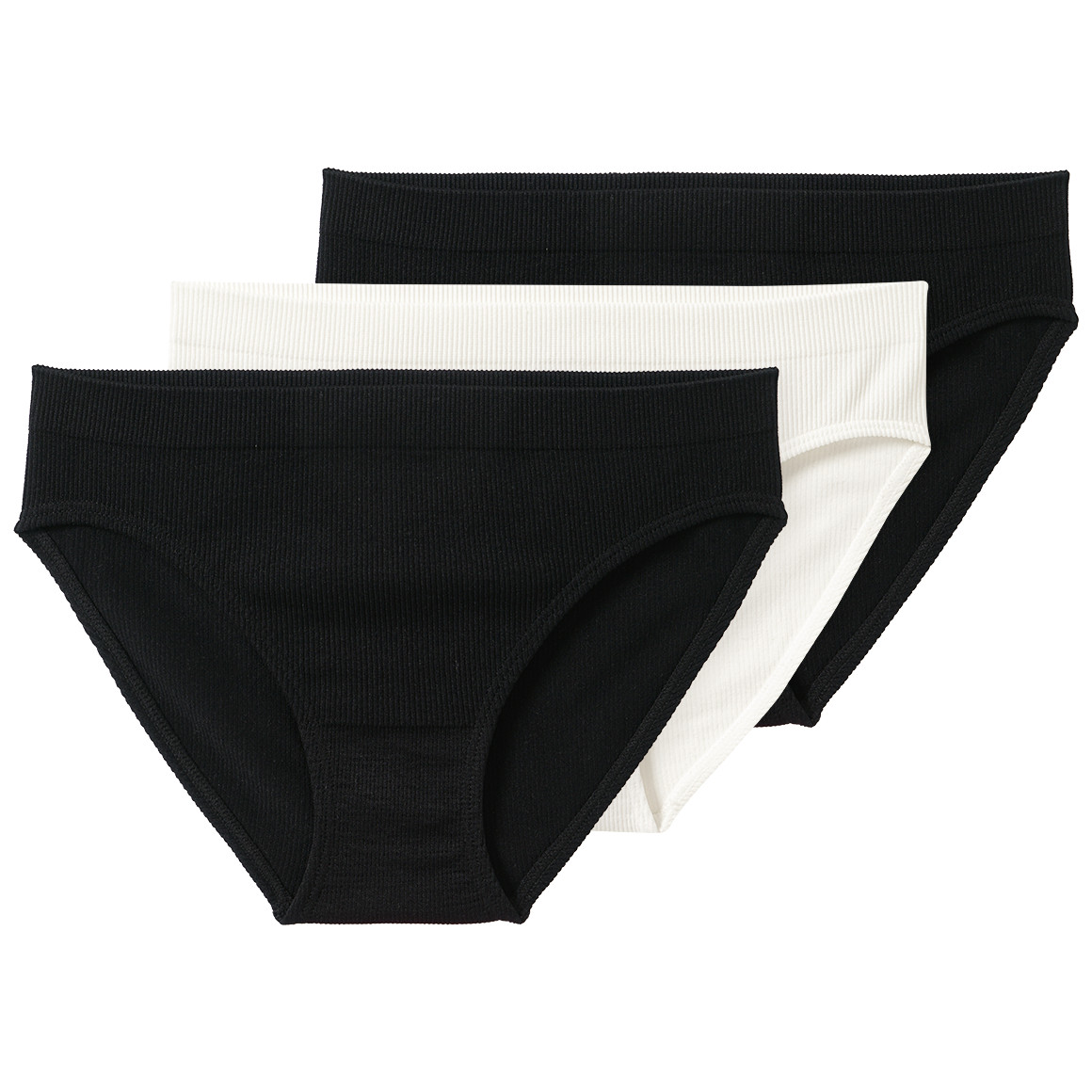 3 Mädchen Seamless-Slips im Set