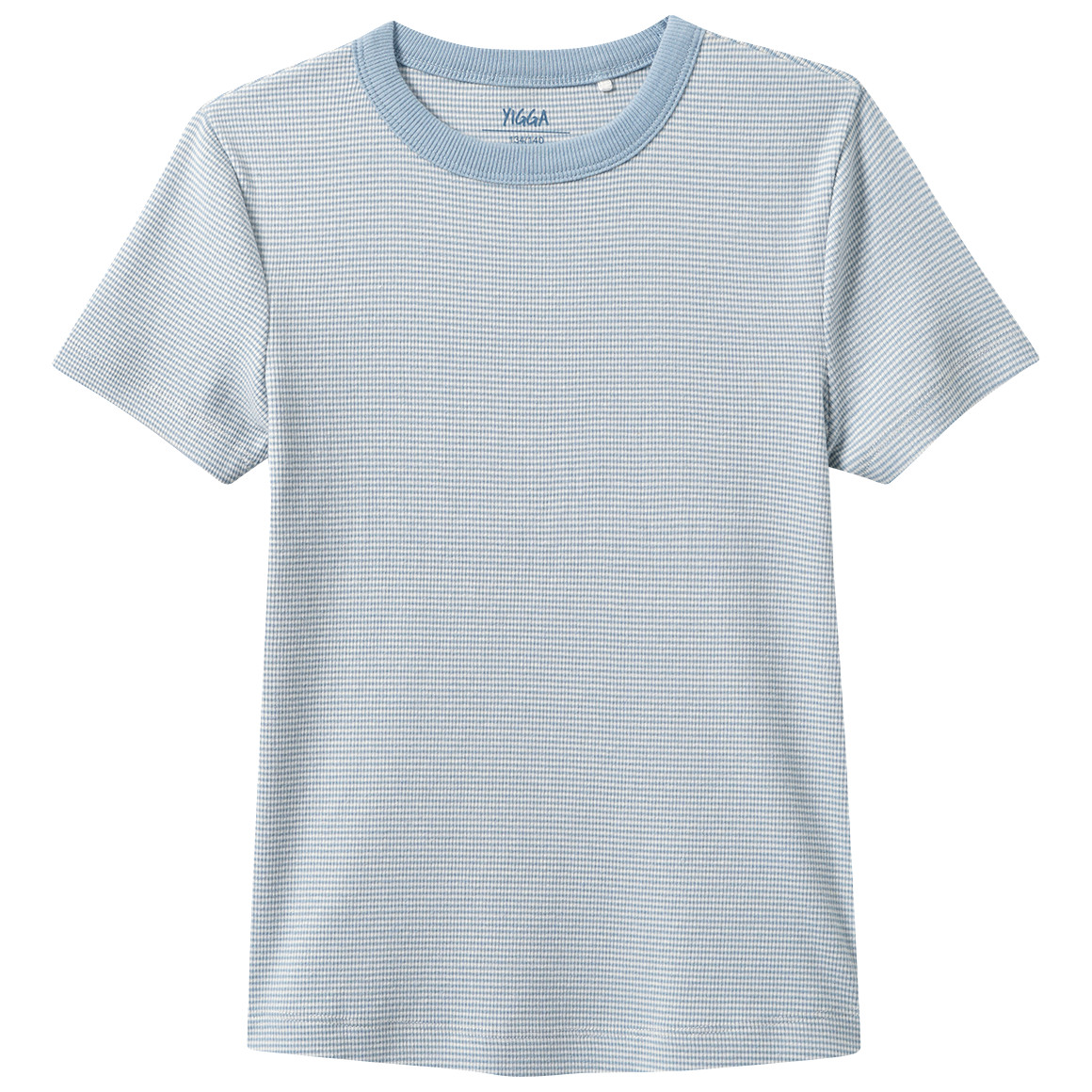 Mädchen T-Shirt mit Rippstruktur