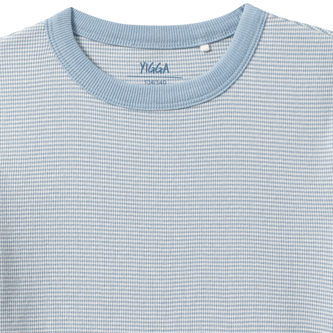 Mädchen T-Shirt mit Rippstruktur