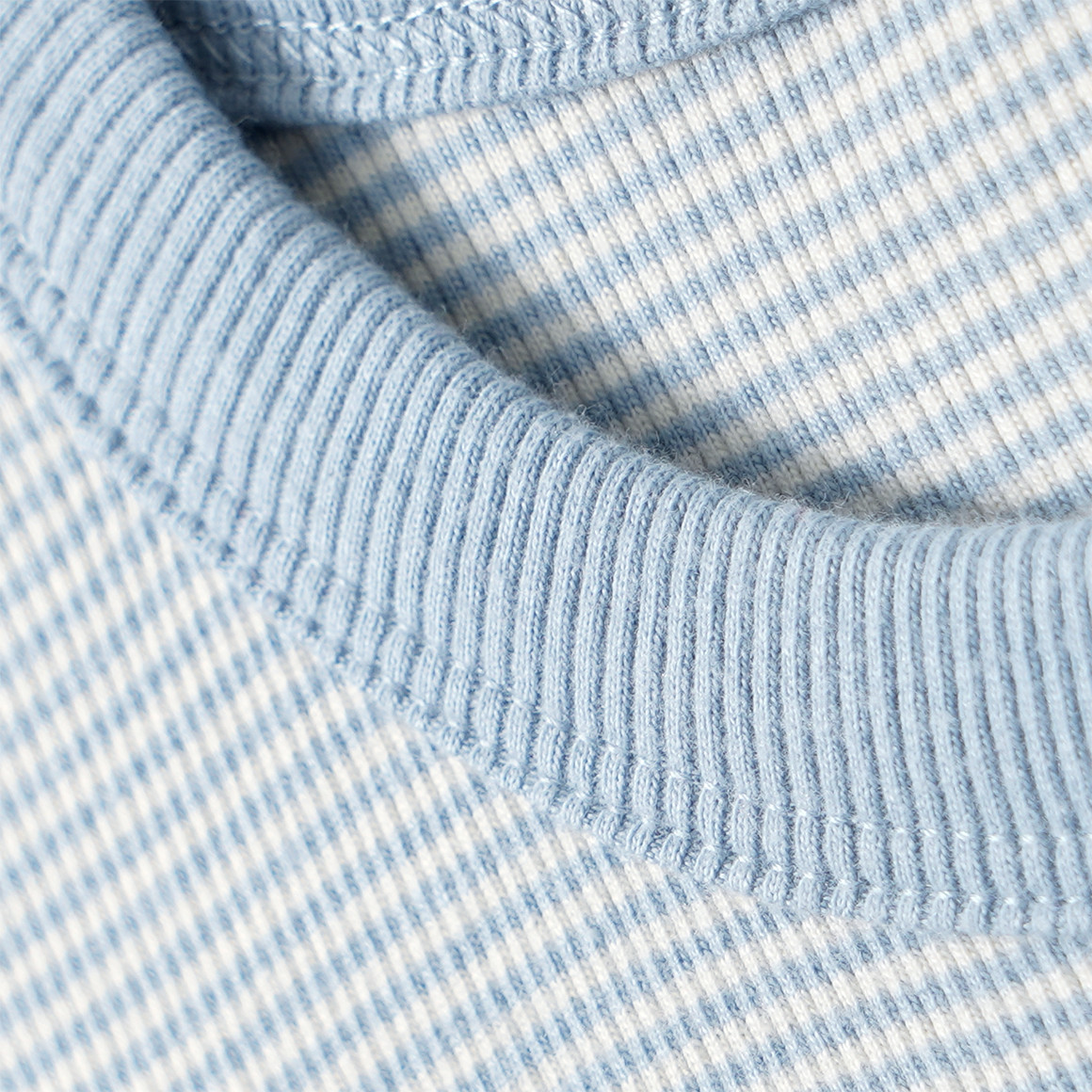 Mädchen T-Shirt mit Rippstruktur