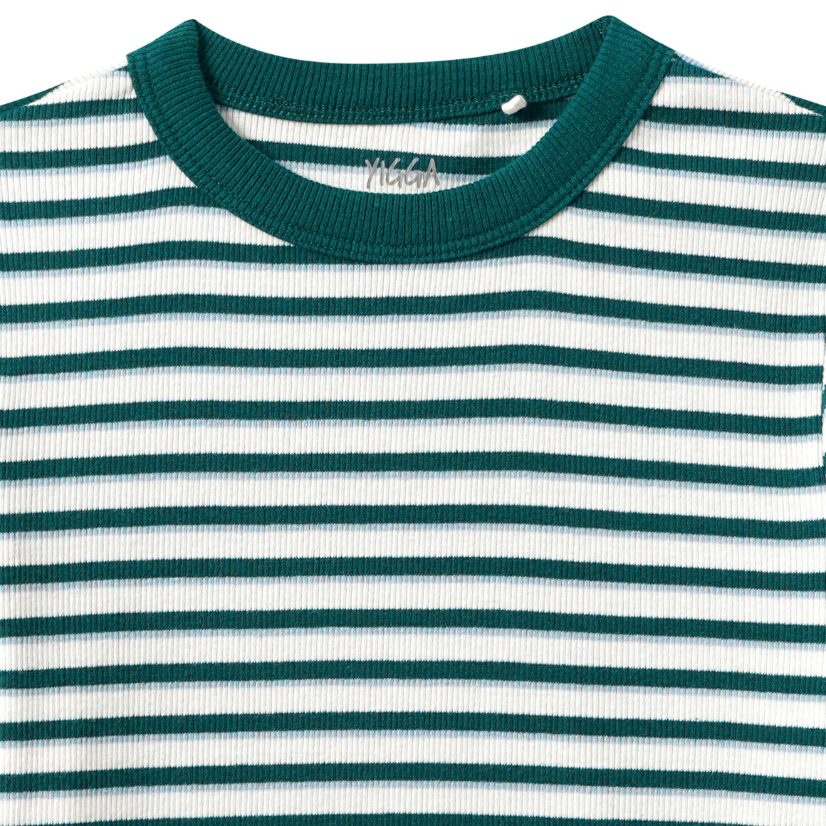 Mädchen T-Shirt mit Rippstruktur