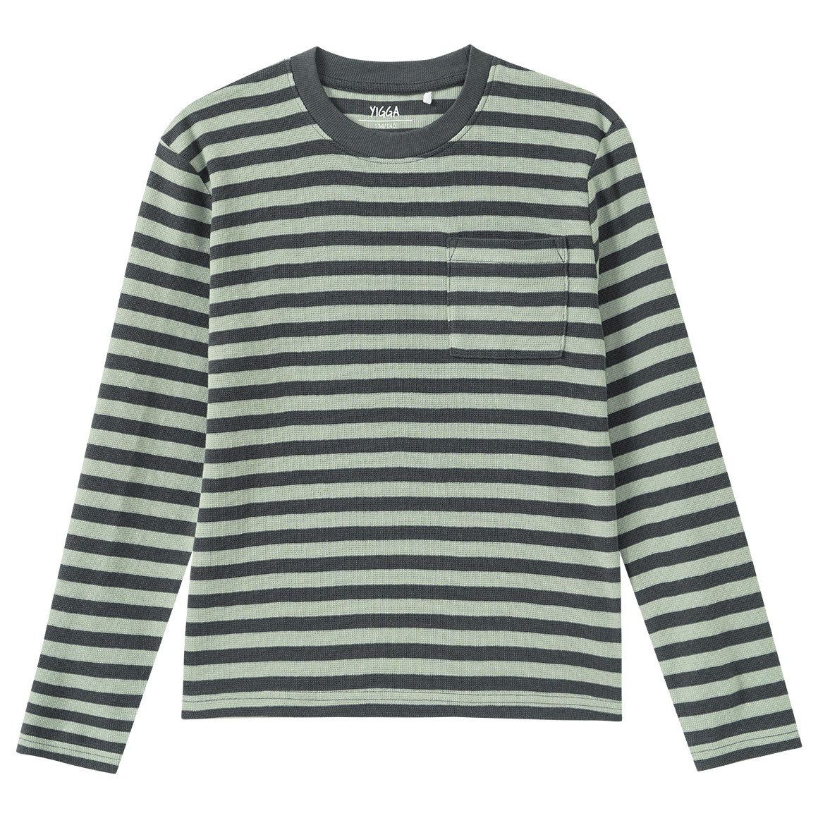 Jungen Langarmshirt mit Brusttasche