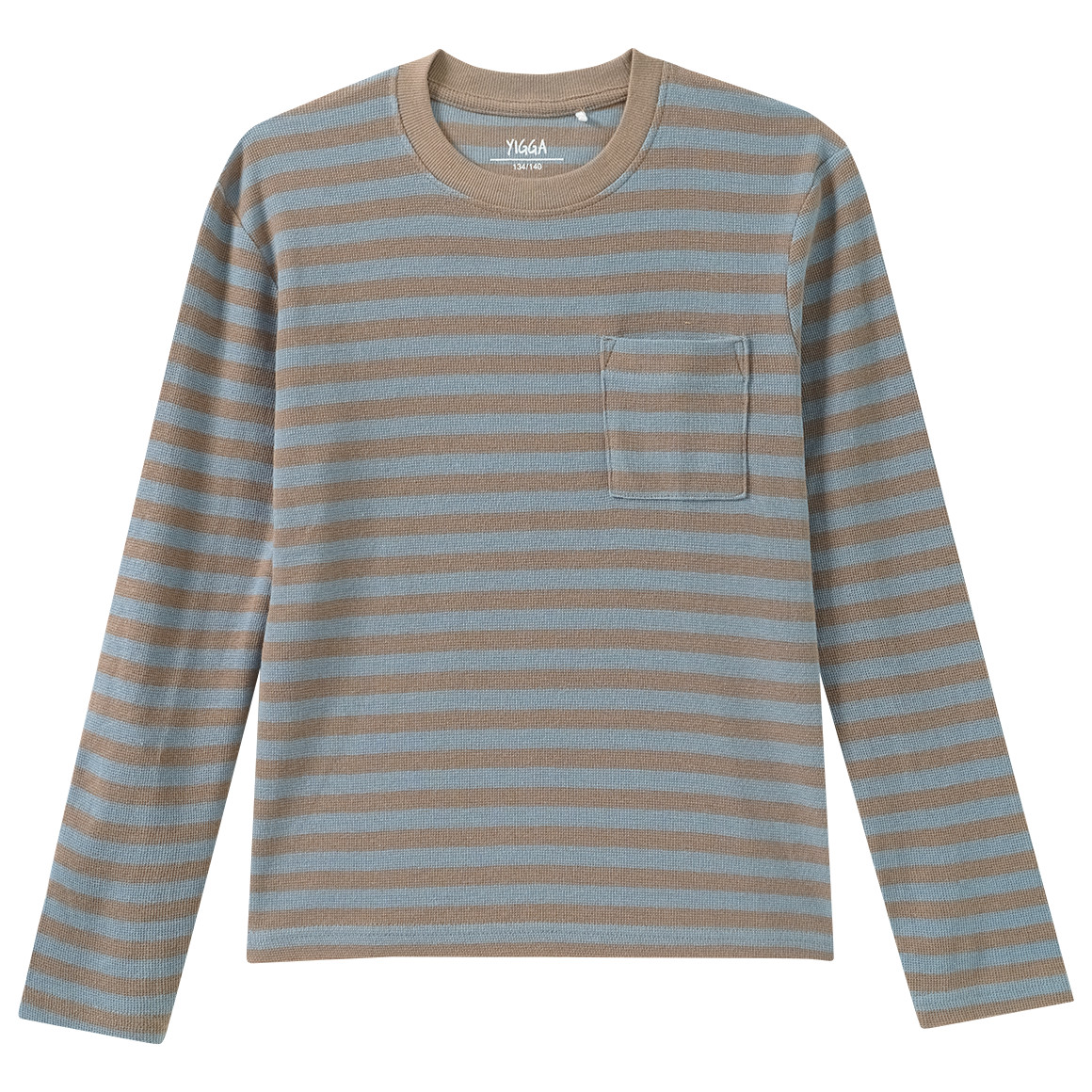 Jungen Langarmshirt mit Brusttasche