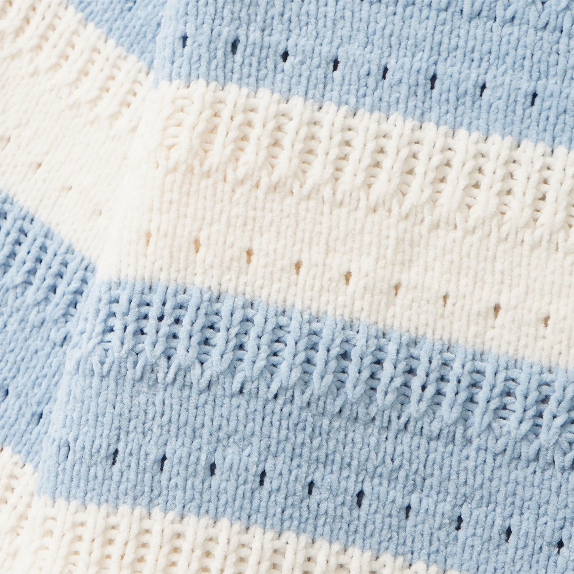 Mädchen Pullover mit Blockstreifen