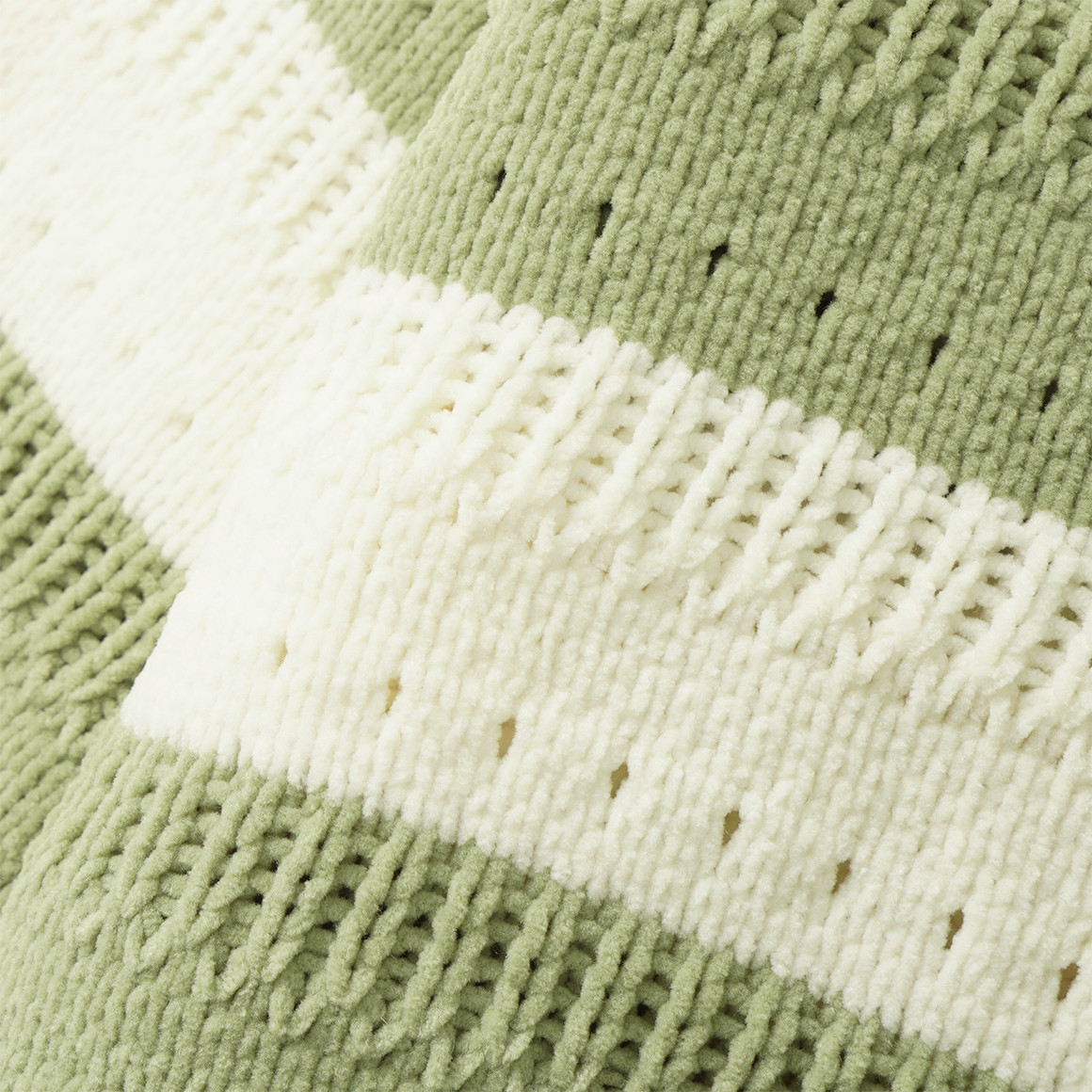 Mädchen Pullover mit Blockstreifen