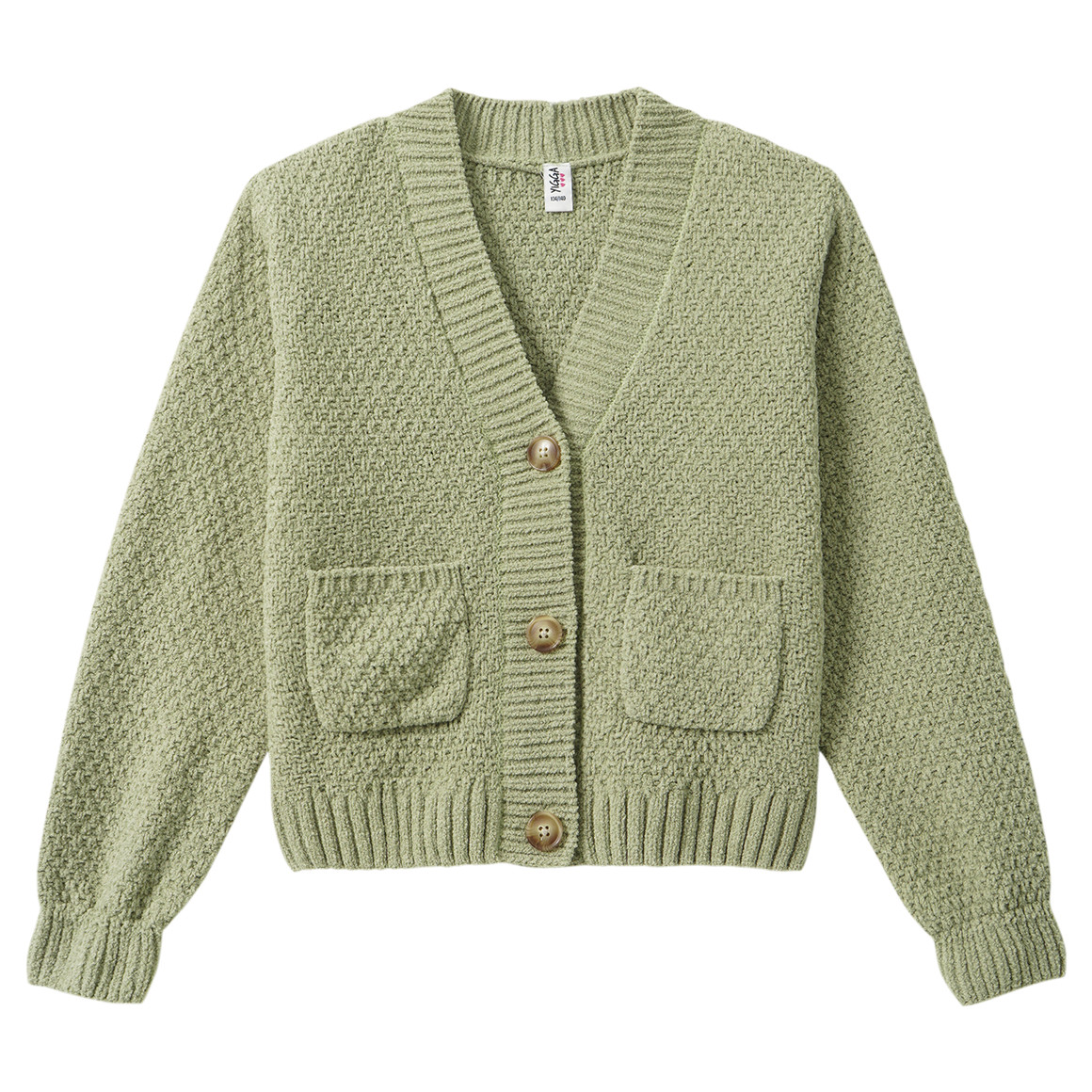 Mädchen Strickjacke aus Chenille