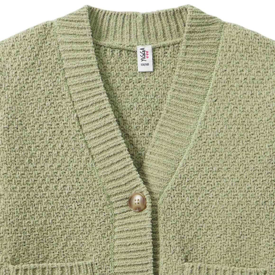 Mädchen Strickjacke aus Chenille