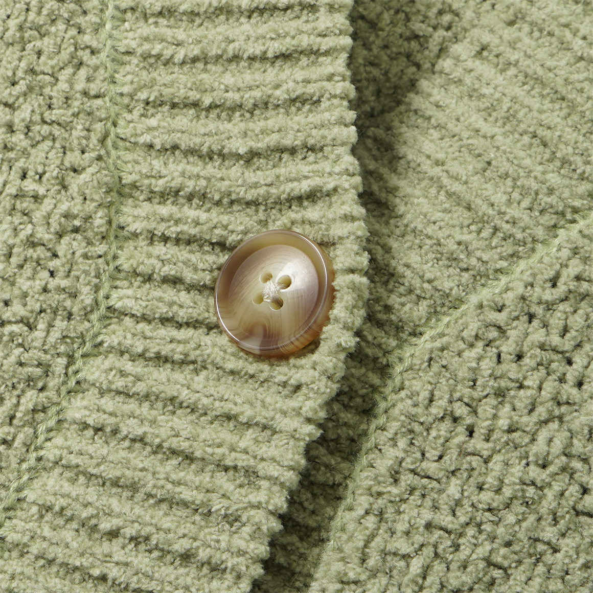 Mädchen Strickjacke aus Chenille