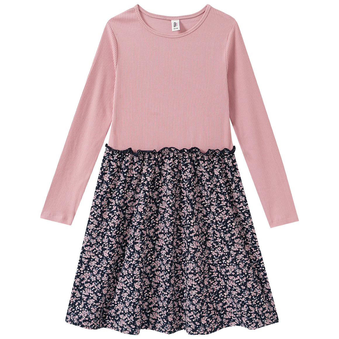 Mädchen Kleid mit Blumen-Motiv