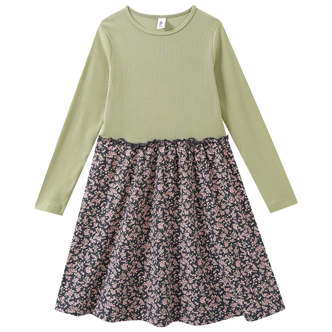 Mädchen Kleid mit Blumen-Motiv