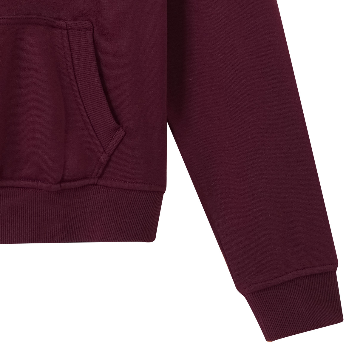 Meisjes hoodie met borduursel