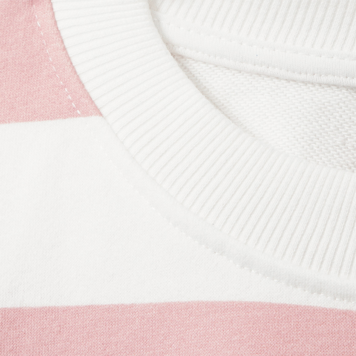 Mädchen Sweatshirt mit Blockstreifen