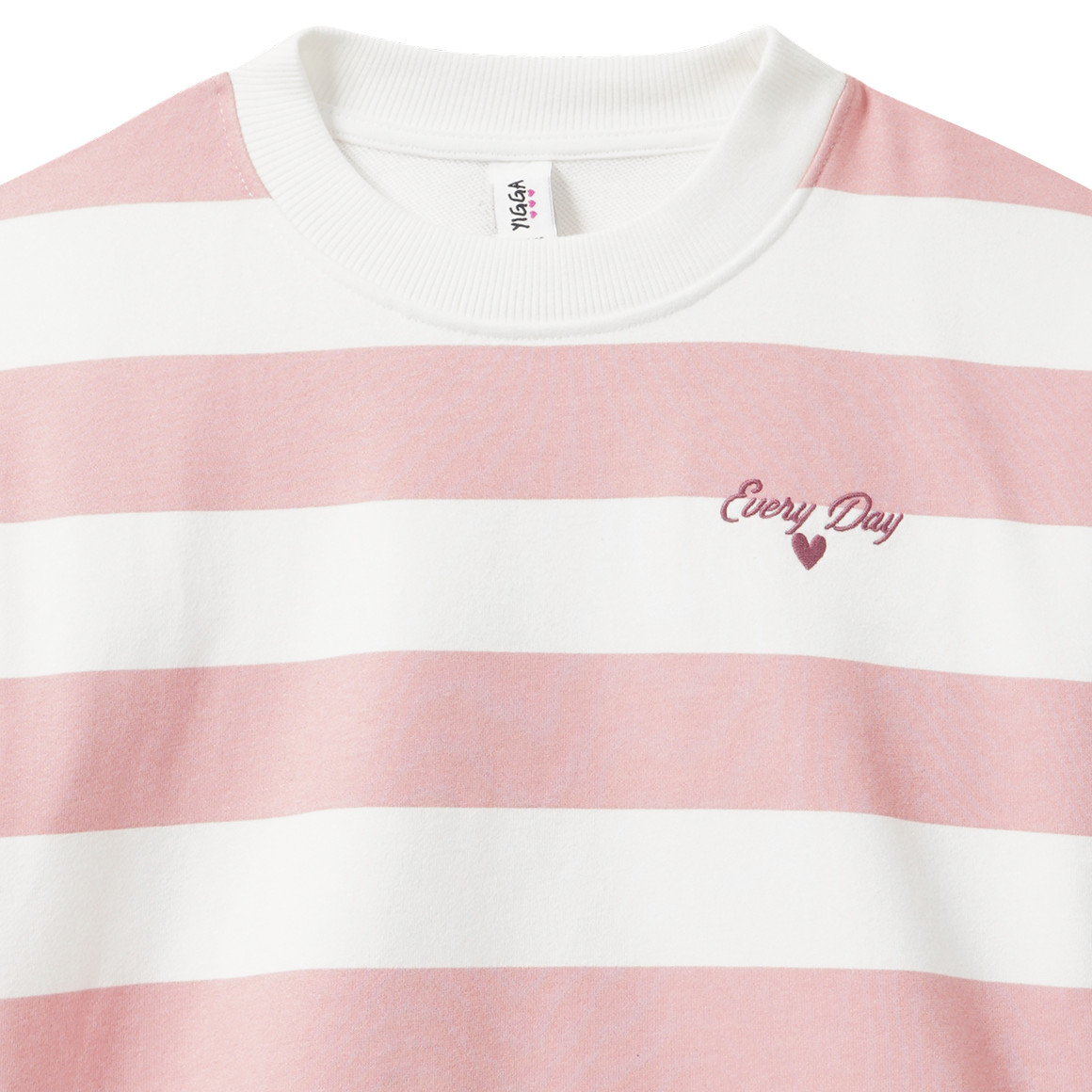 Mädchen Sweatshirt mit Blockstreifen