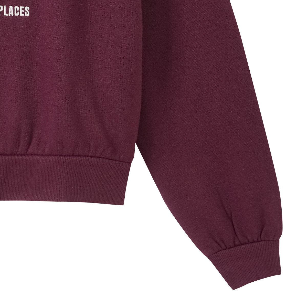 Mädchen Sweatshirt mit Stickerei