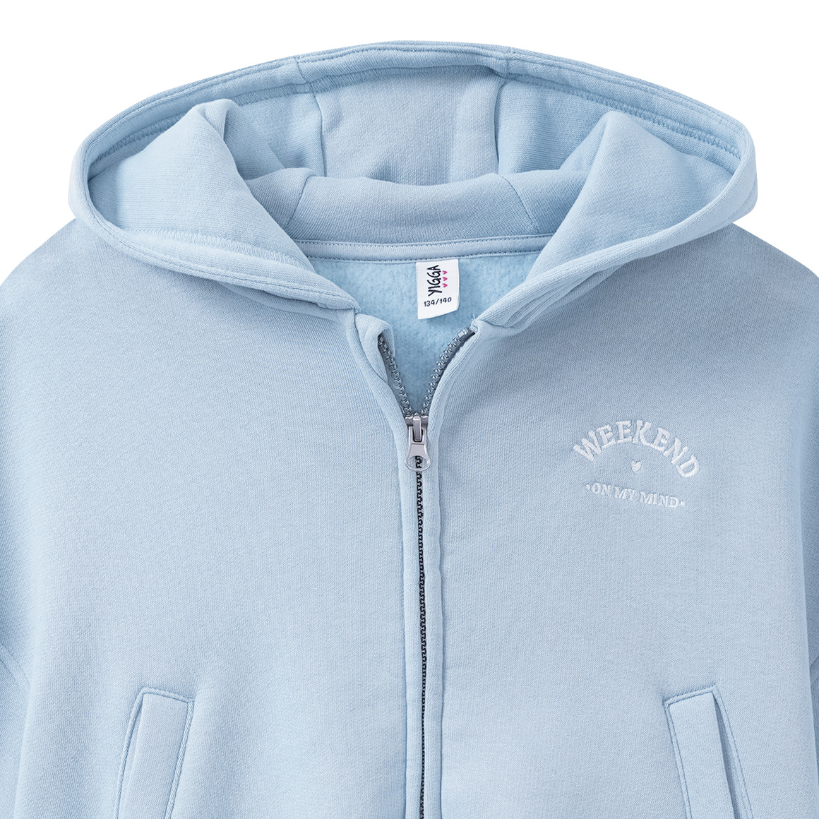 Mädchen Sweatjacke mit Kapuze