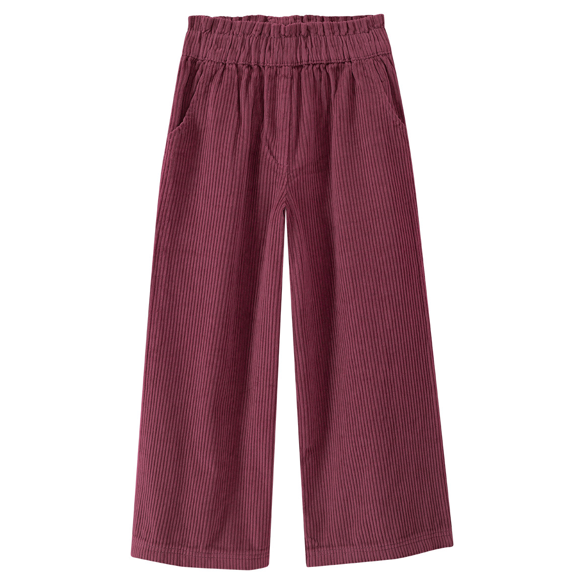Mädchen Cordhose mit weitem Bein