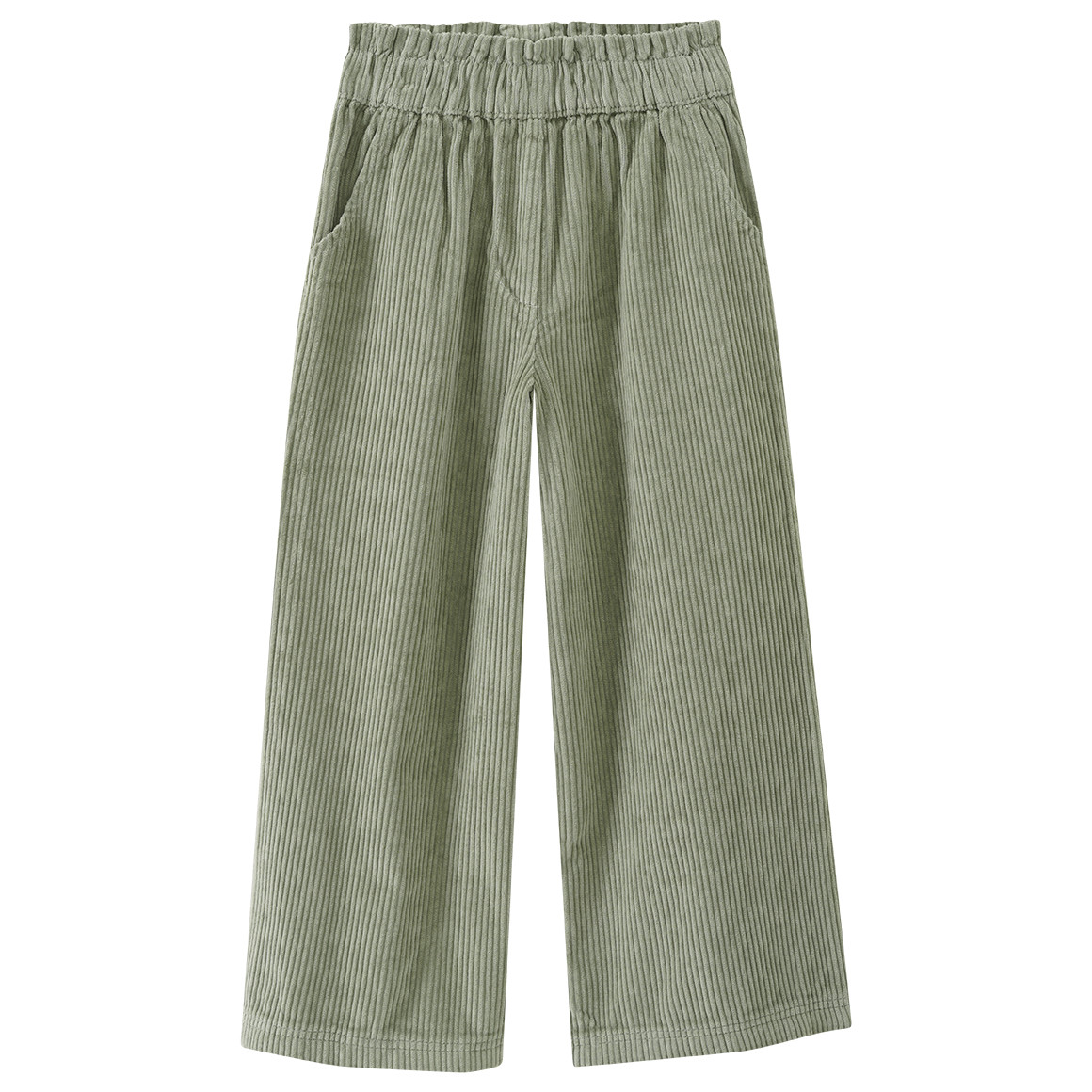 Mädchen Cordhose mit weitem Bein