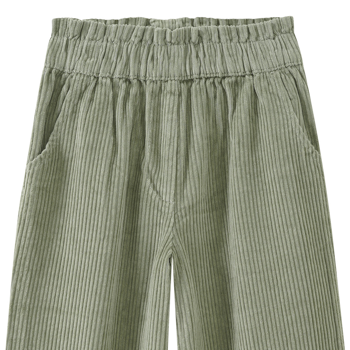 Mädchen Cordhose mit weitem Bein