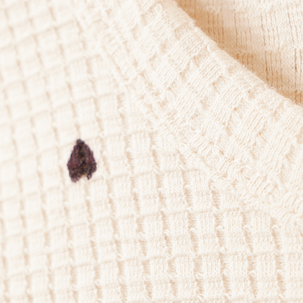 Mädchen Langarmshirt mit Struktur