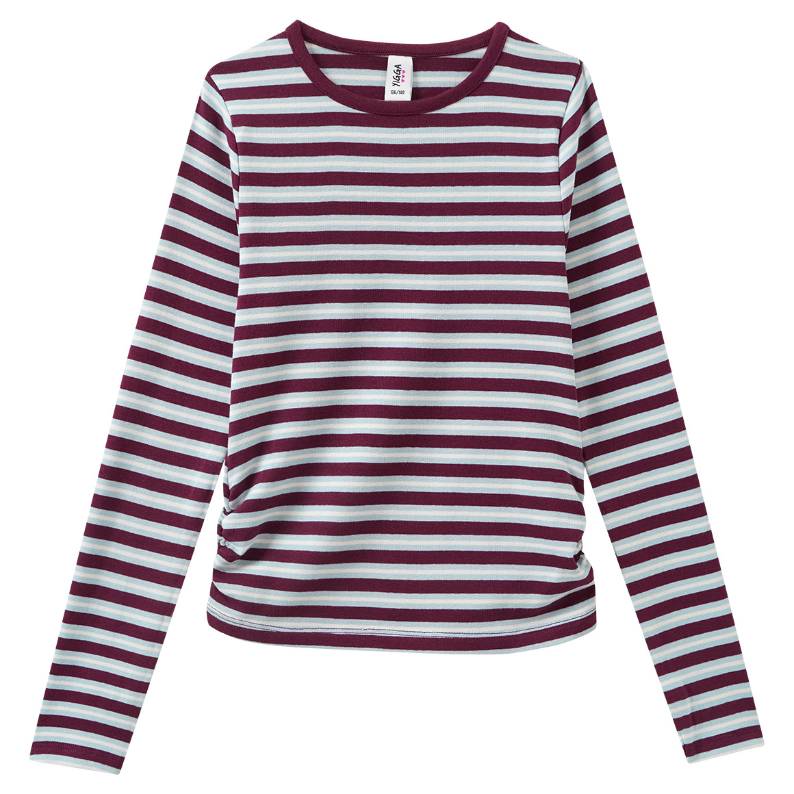 Mädchen Langarmshirt im Ringel-Look