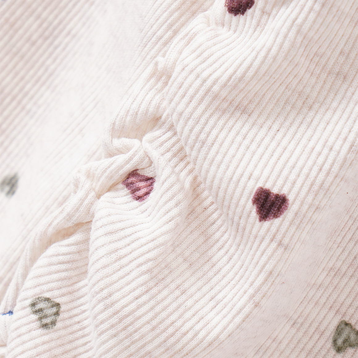 Mädchen Langarmshirt mit Allover-Print
