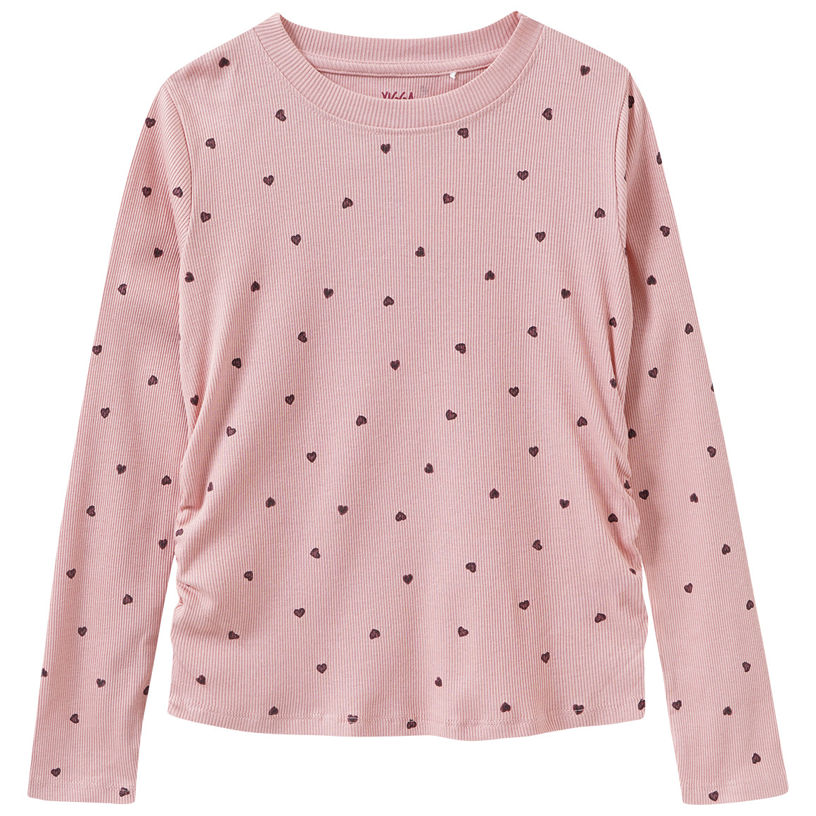 Mädchen Langarmshirt mit Allover-Print