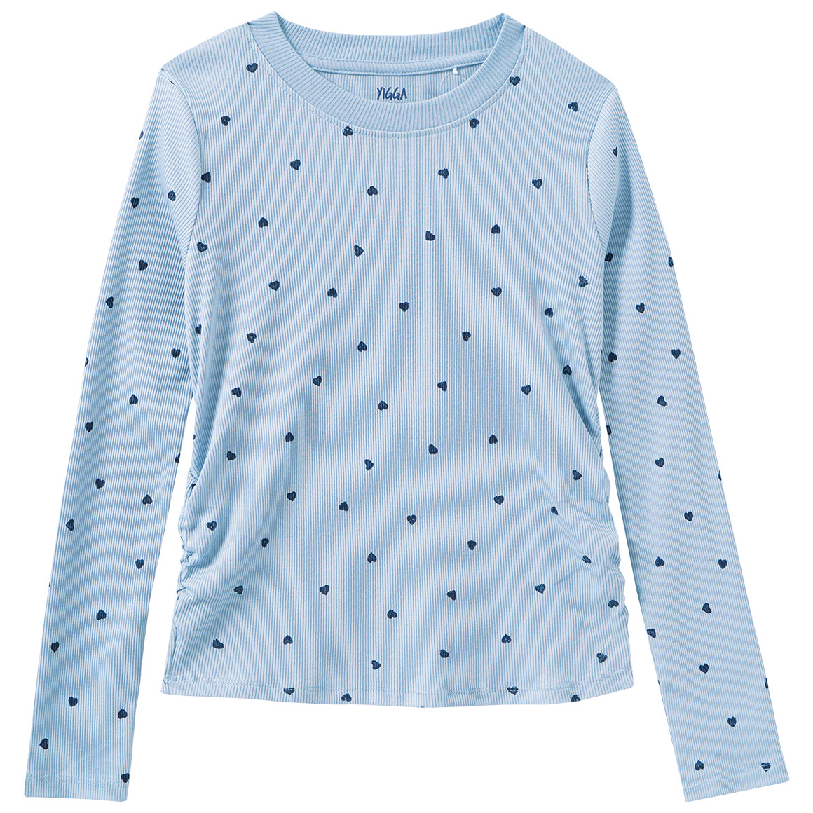 Mädchen Langarmshirt mit Allover-Print