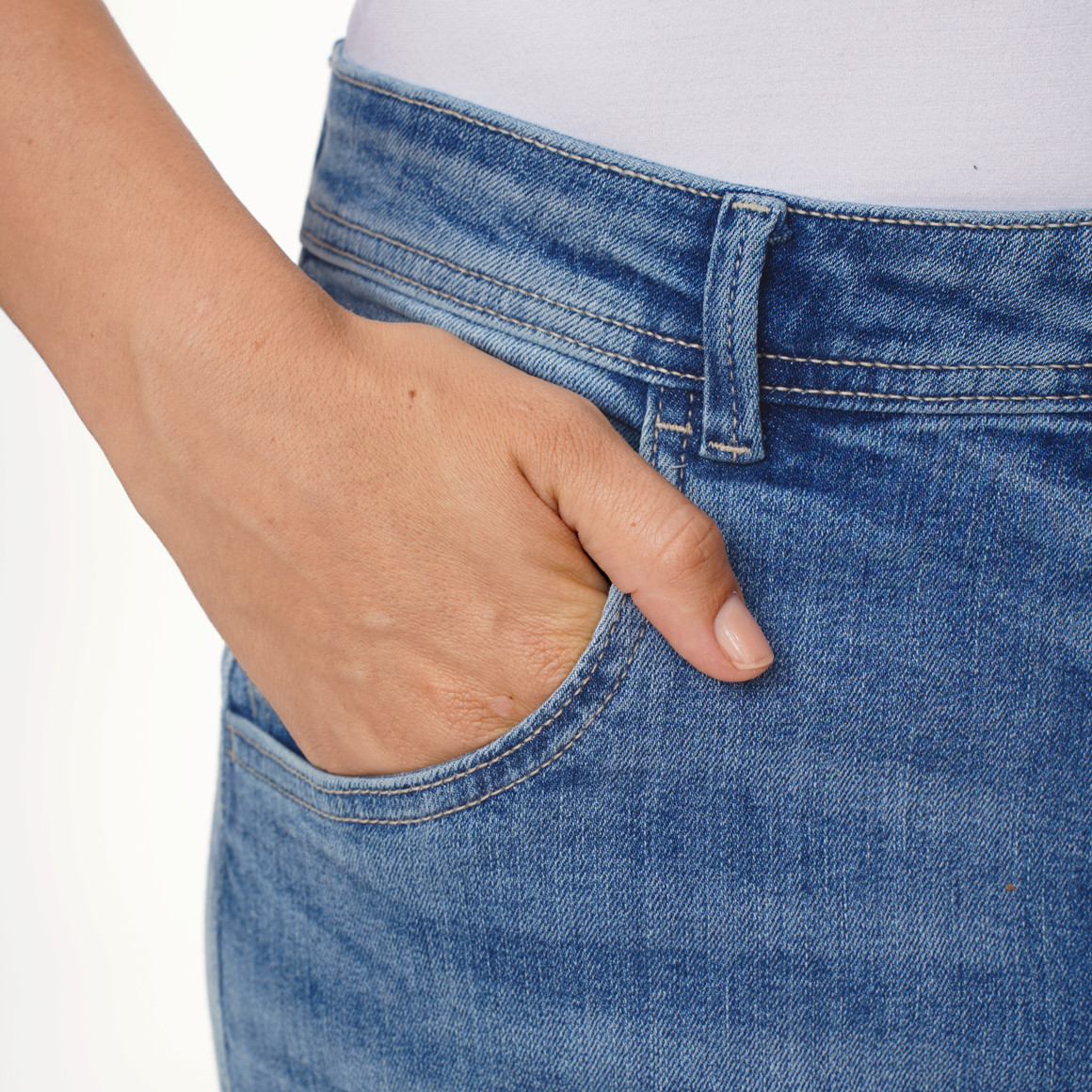 Damen Boyfriend-Jeans im 5-Pocket-Style