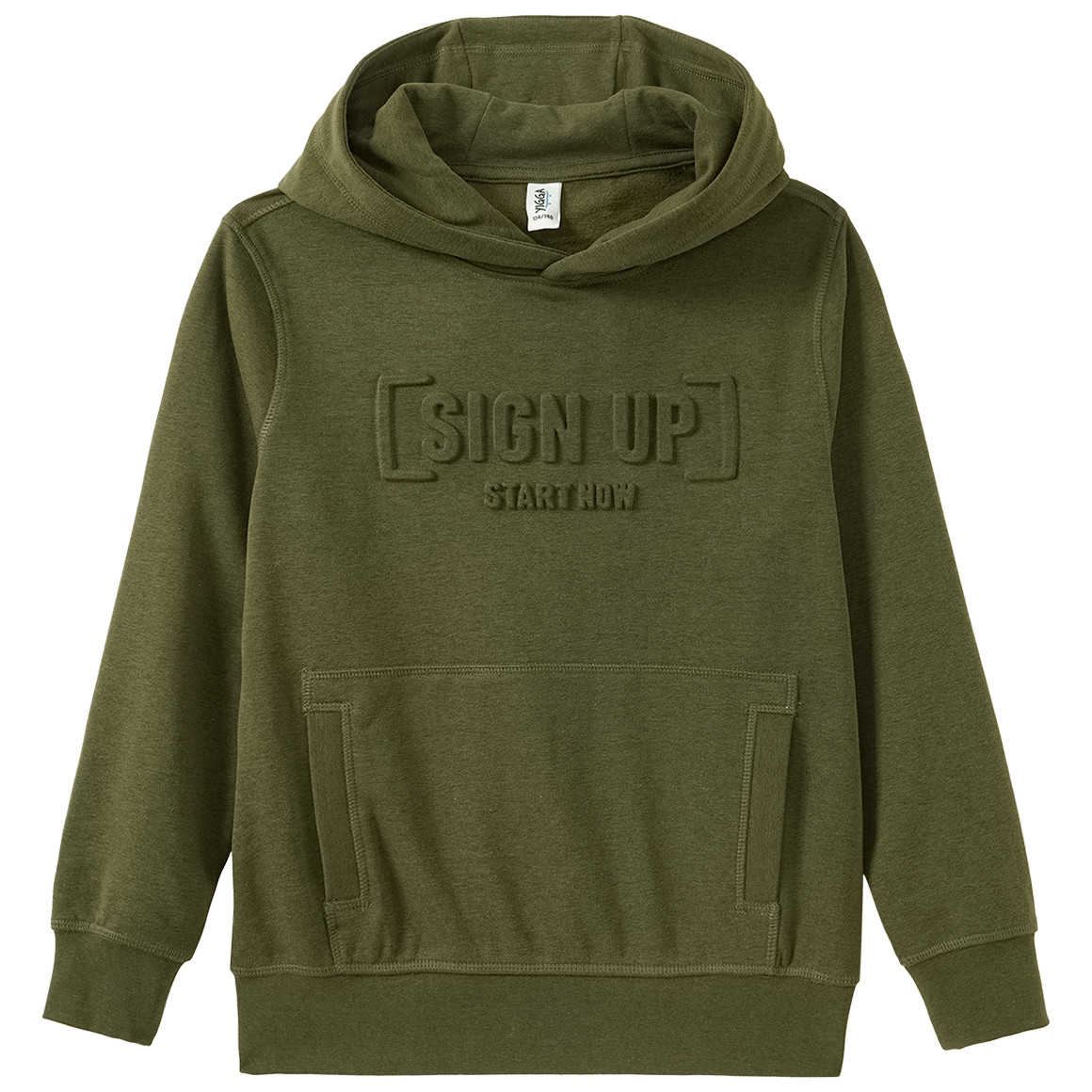Jungen Hoodie mit 3D-Schriftzug