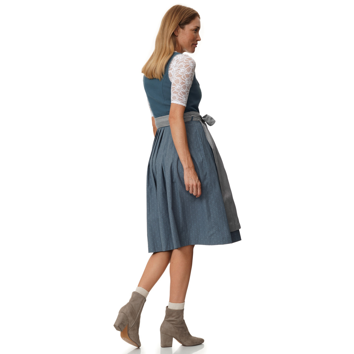 Damen Dirndl mit Jacquard-Muster