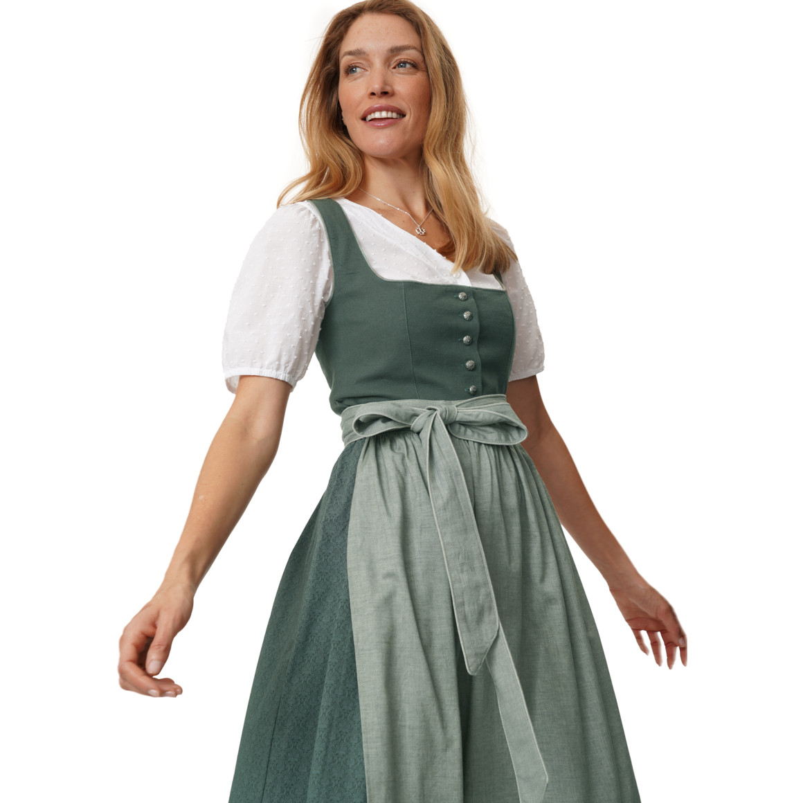 Damen Dirndl mit Jacquard-Muster