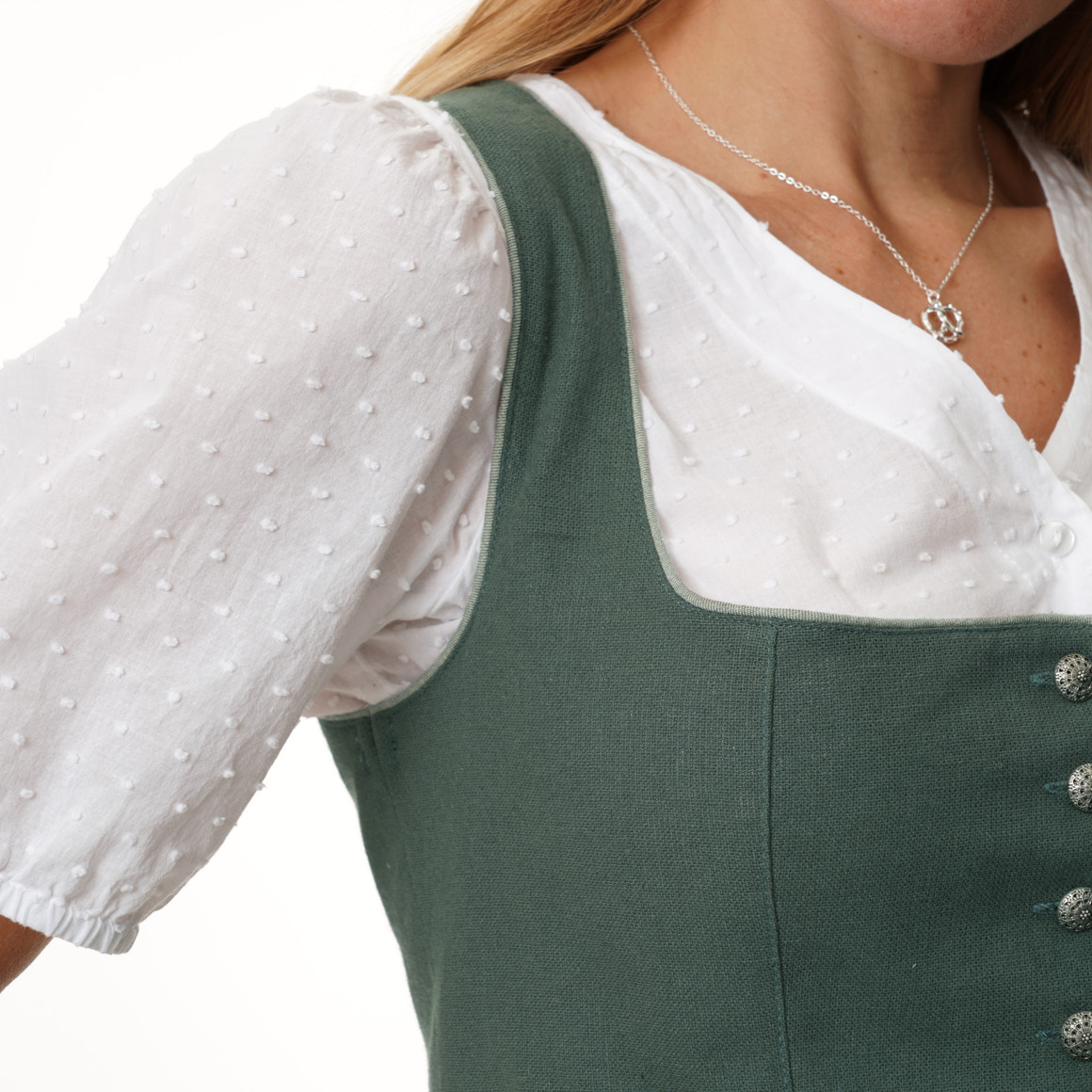 Damen Dirndl mit Jacquard-Muster